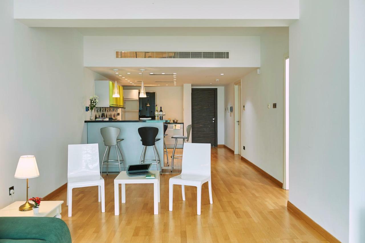 Finikoudes Luxury Apartments Lárnaka Eksteriør bilde